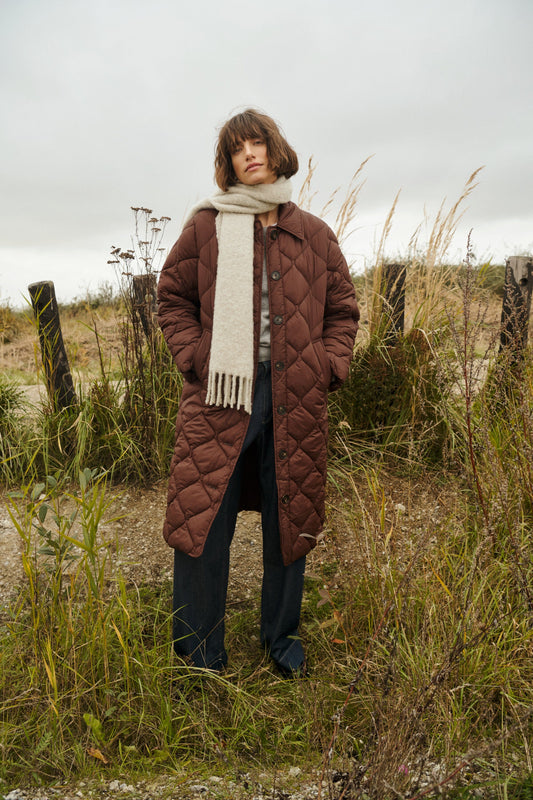 Carine Coat | Downtown Brown Coat Part Two 
