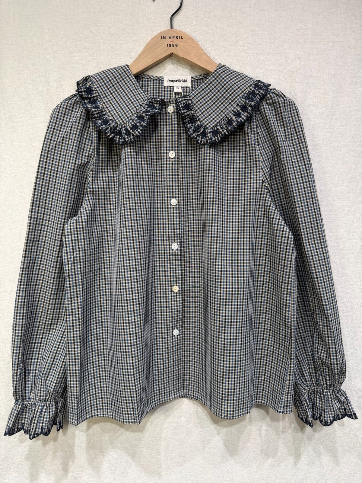 Cassidy Shirt | Blue Shirt Parisienne Collection 