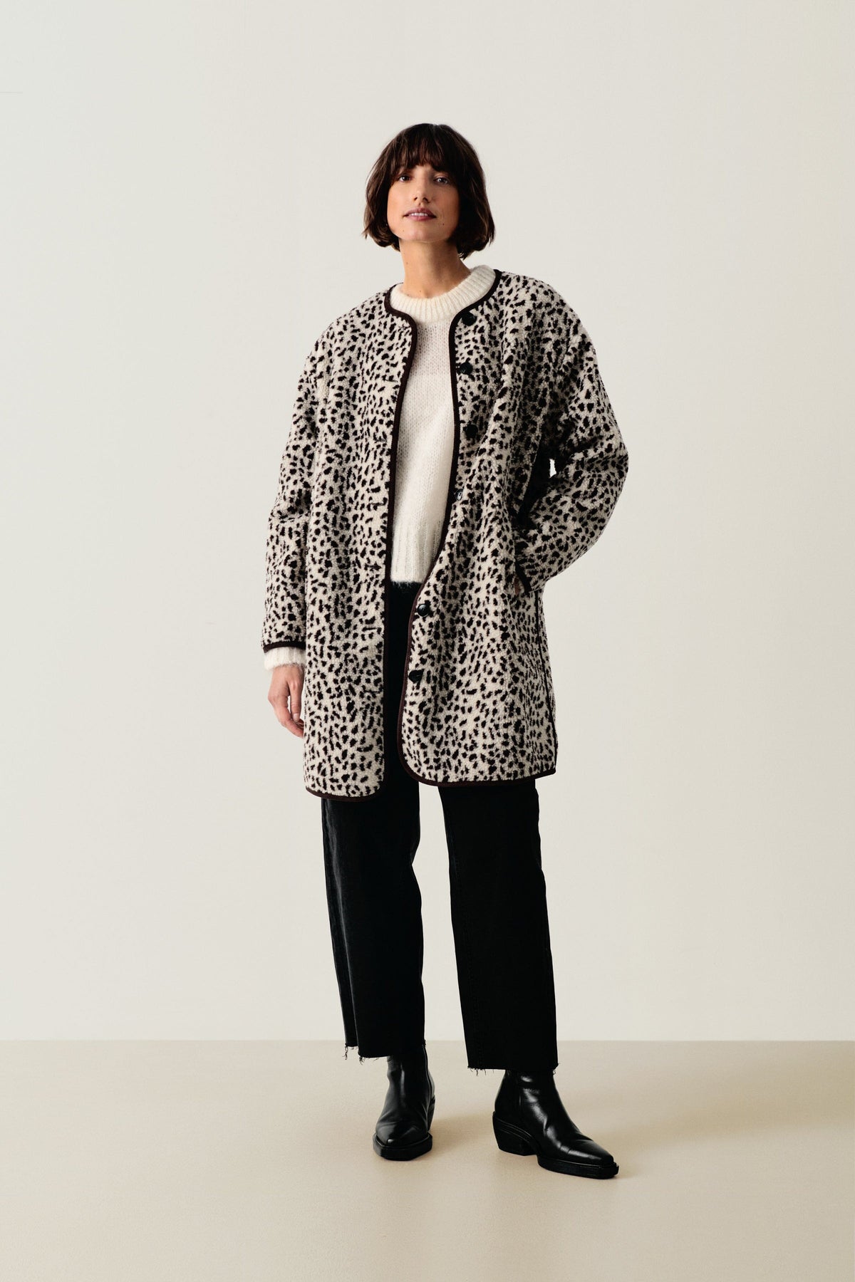 Catya Coat | Neutral Spots Coat Part Two 