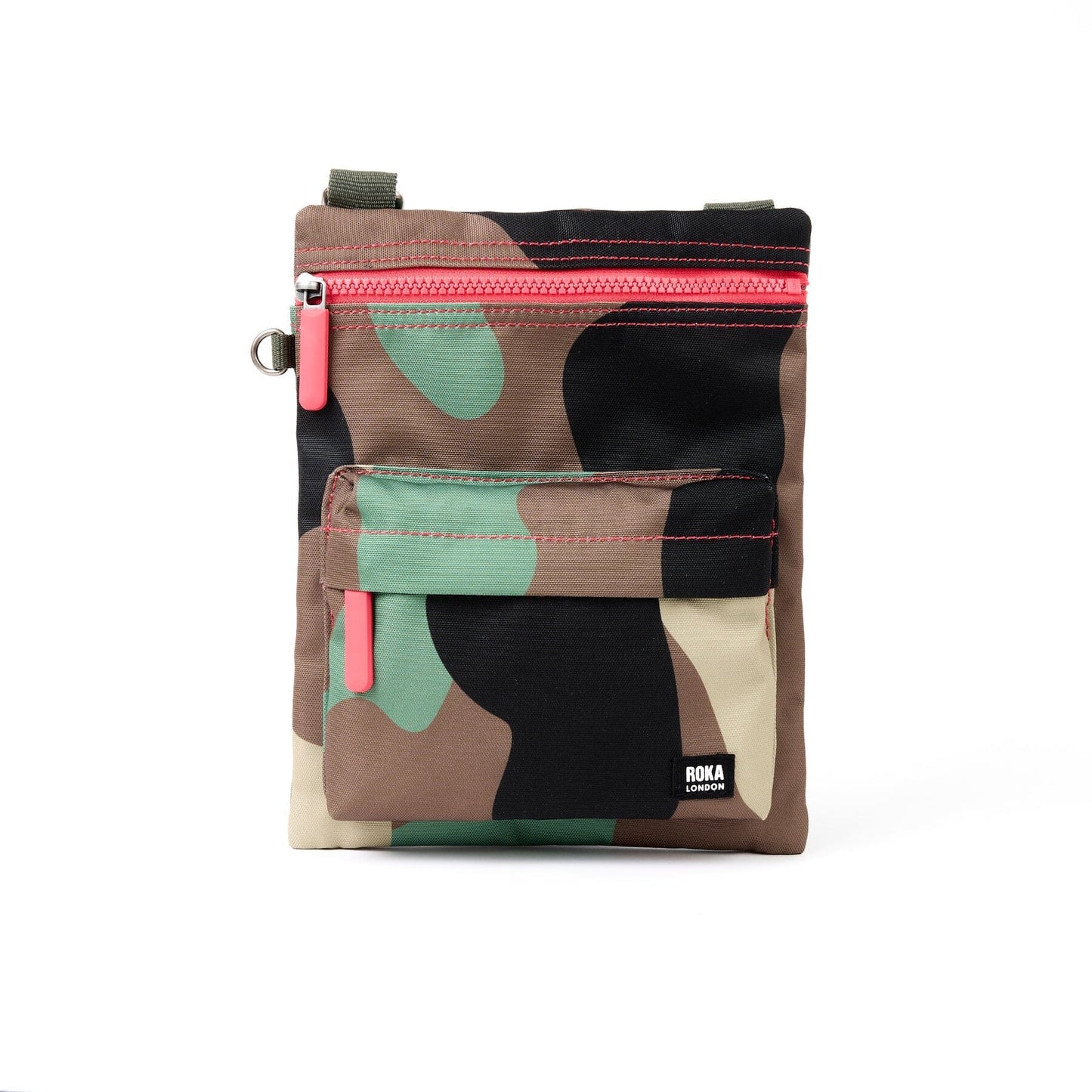 Chelsea Recycled Canvas | Vintage Camo Backpacks Roka 