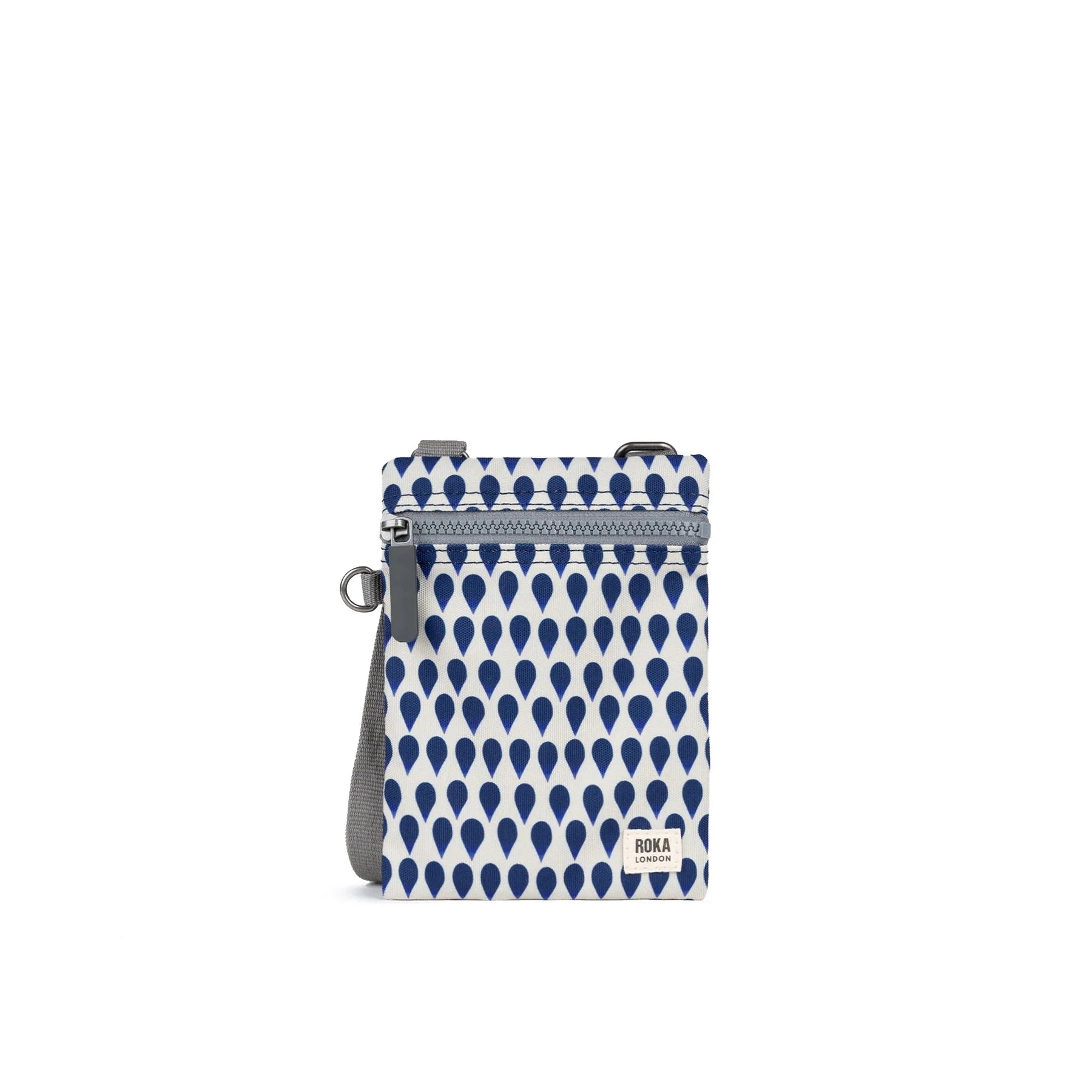 Chelsea Recycled Nylon | Denim Rain Backpacks Roka 