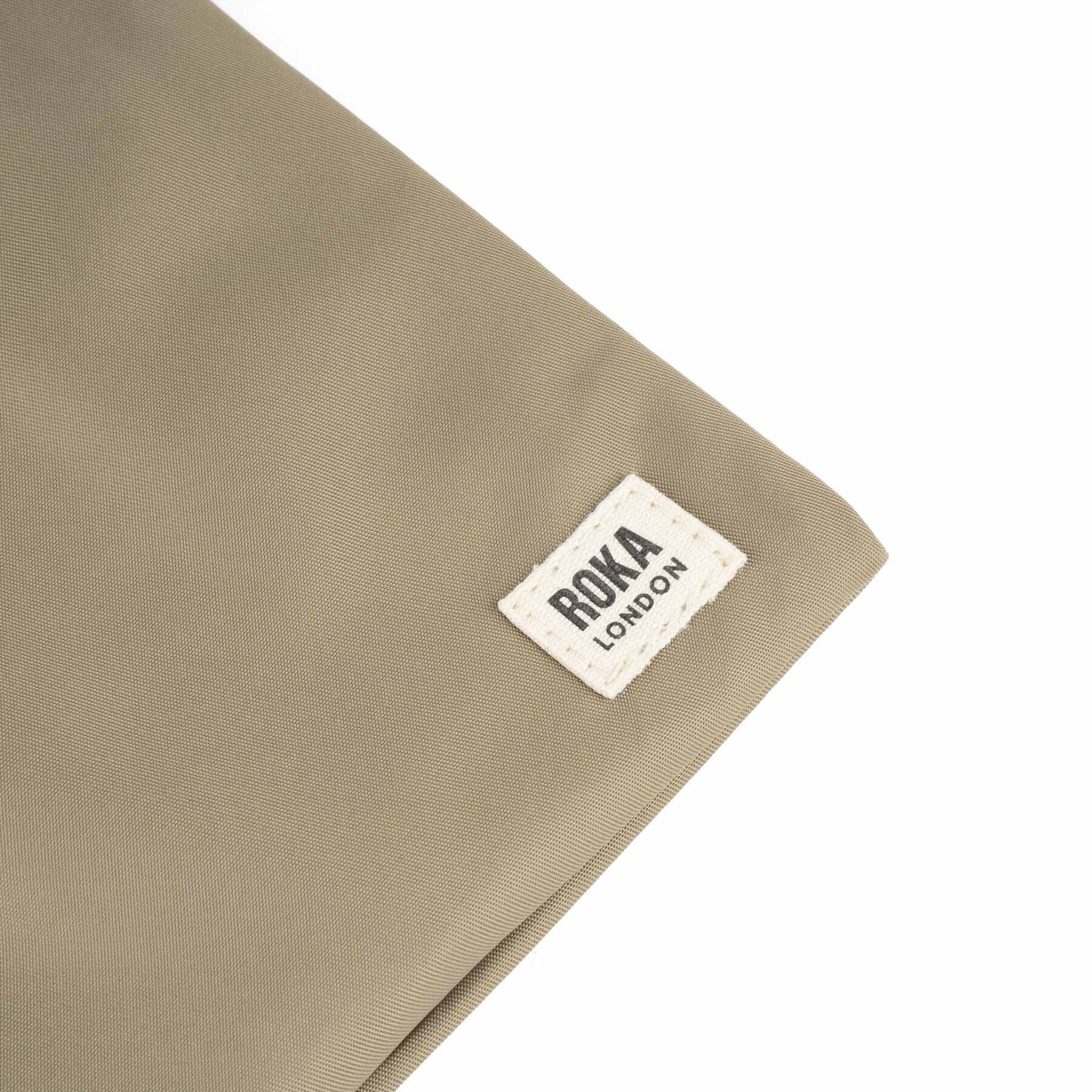 Chelsea Recycled Nylon | Taupe Backpacks Roka 