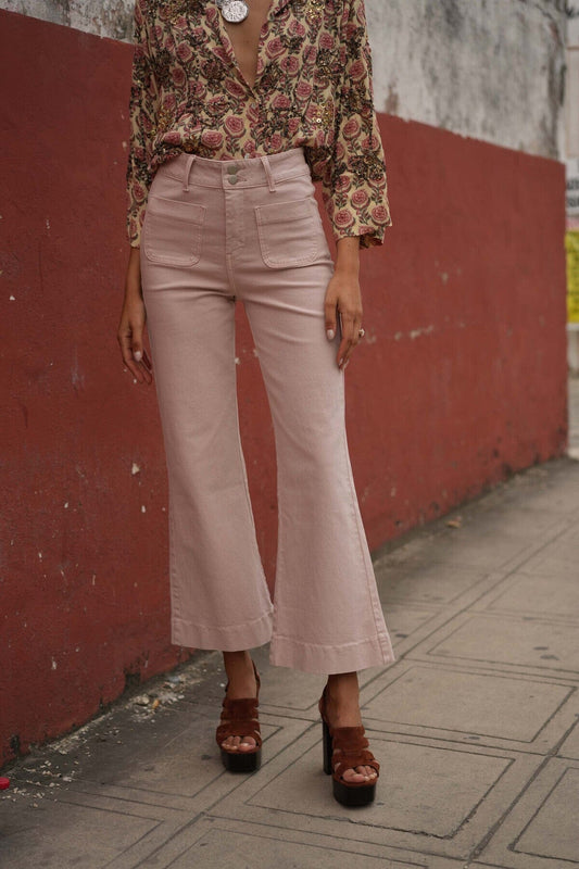 Clara Flare Jeans | Blush Jeans Parisienne Collection 