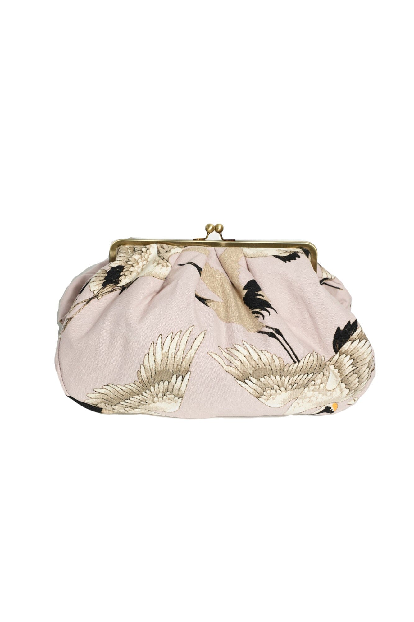 Clasp Bag | Stork | Plaster Pink Clutch bag One Hundred Stars 