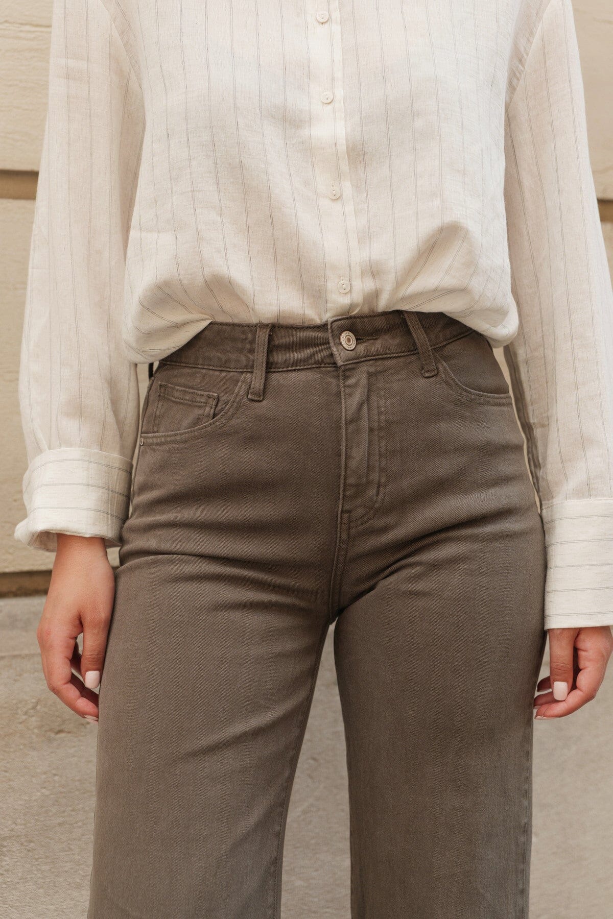 Cleo Wide Leg Jeans | Multiple Colours Jeans Parisienne Collection 
