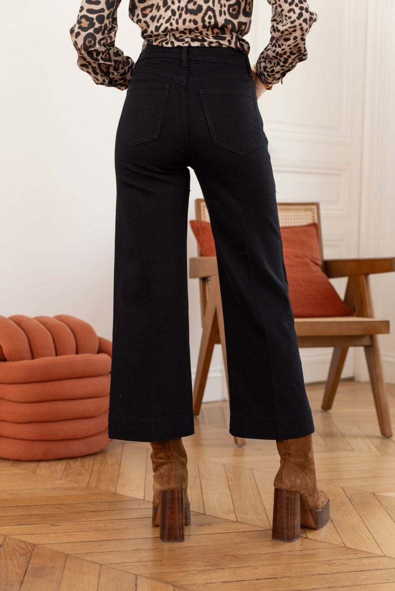 Cleo Wide Leg Jeans | Multiple Colours Jeans Parisienne Collection 