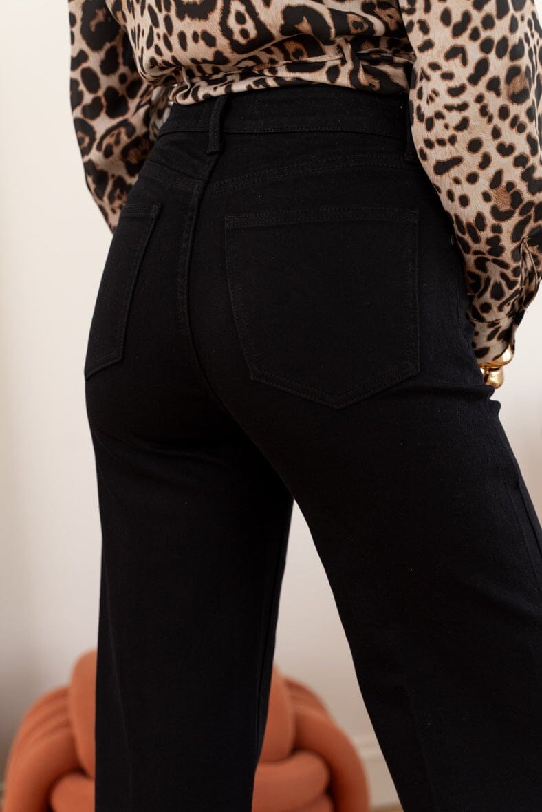 Cleo Wide Leg Jeans | Multiple Colours Jeans Parisienne Collection 