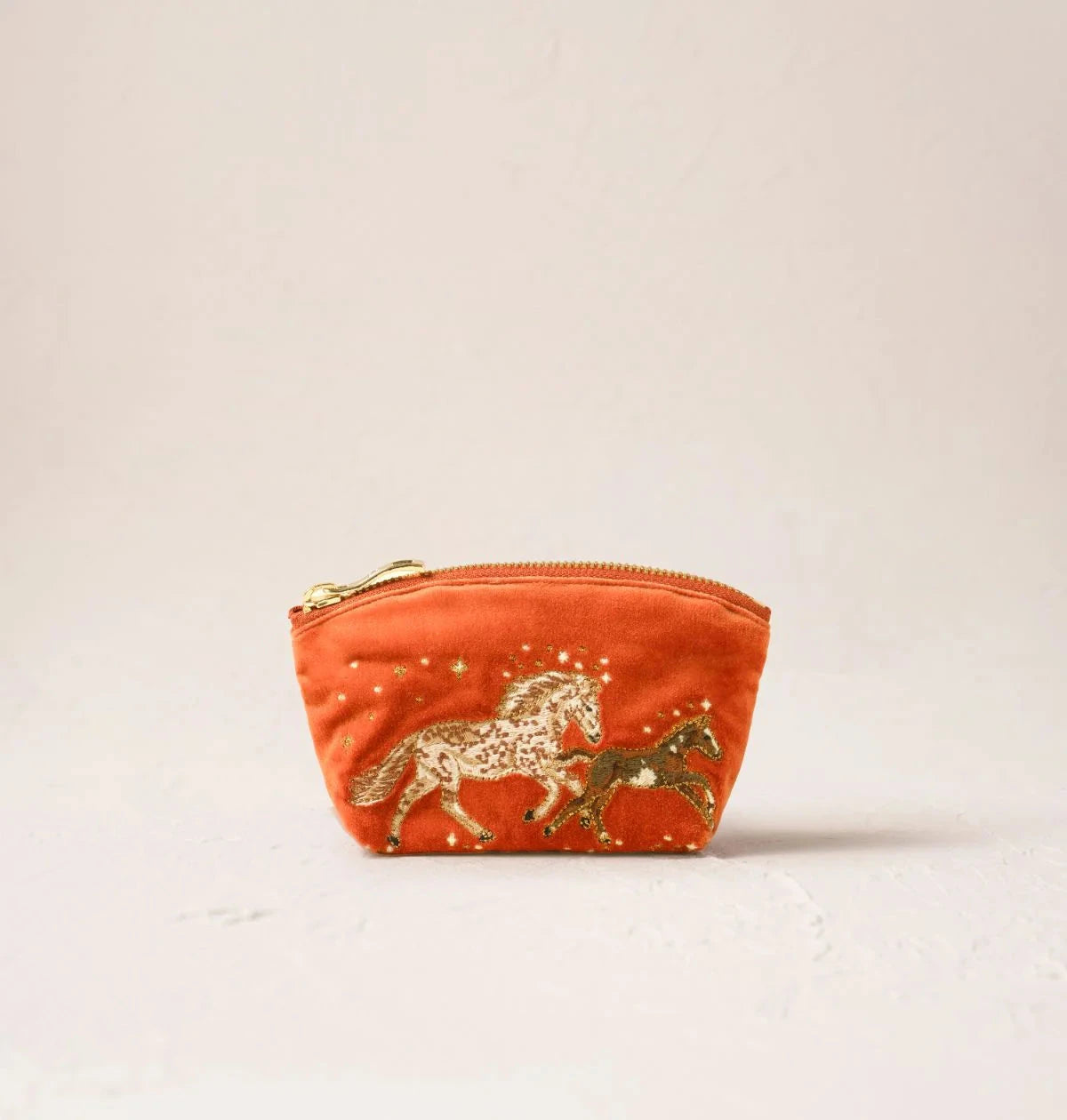 Coin Purse | Celestial Wild Horses | Terracotta Purse Elizabeth Scarlett 