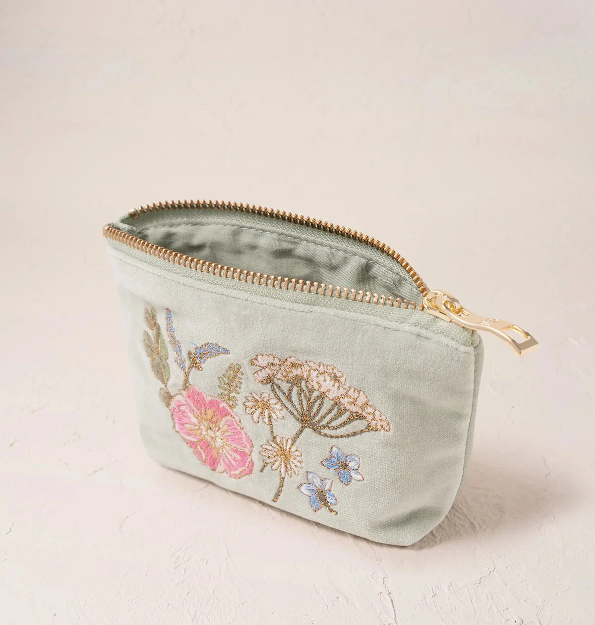 Coin Purse | Pressed Flowers | Sage Purse Elizabeth Scarlett 