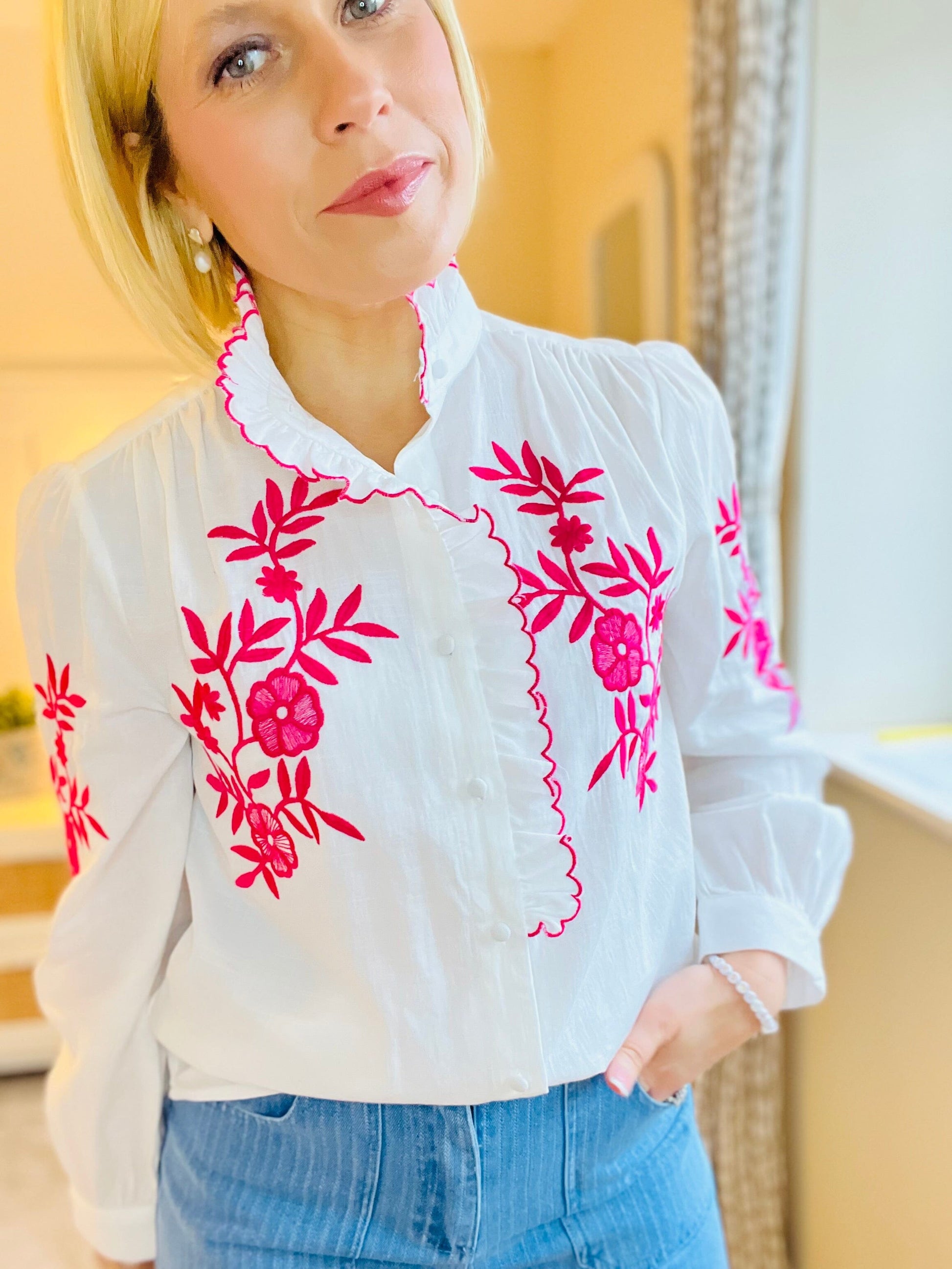 Colette Blouse | 2 Colours Blouse French Edit 