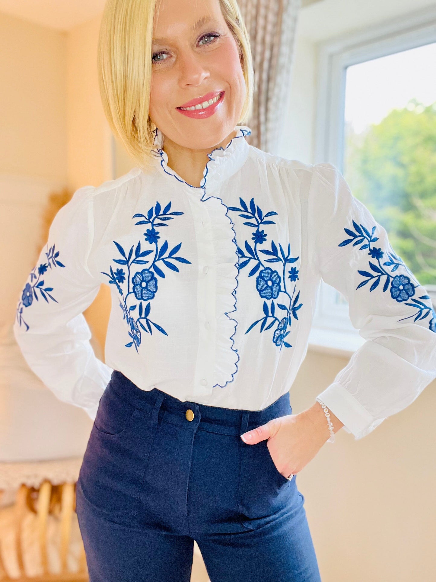 Colette Blouse | 2 Colours Blouse French Edit 