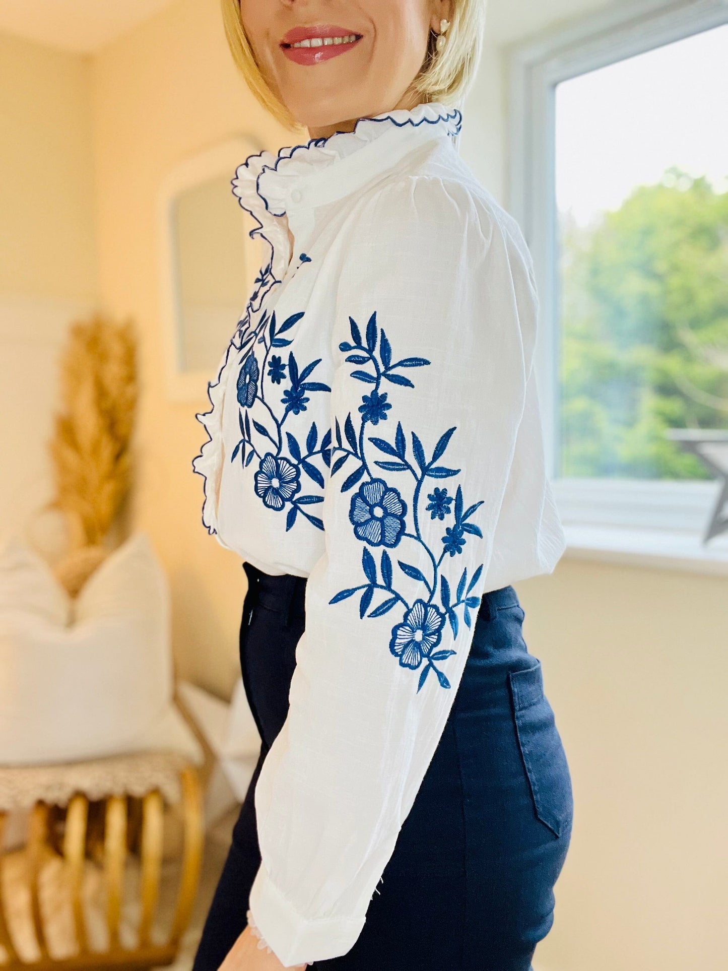 Colette Blouse | 2 Colours Blouse French Edit 