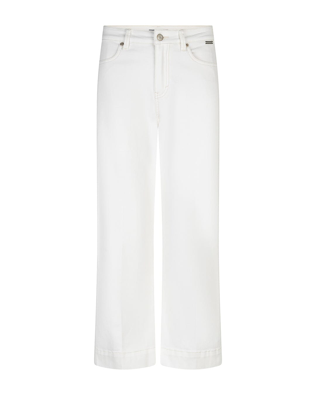 Conny Fancy Stitching Jeans | Off White Pants Red Button 