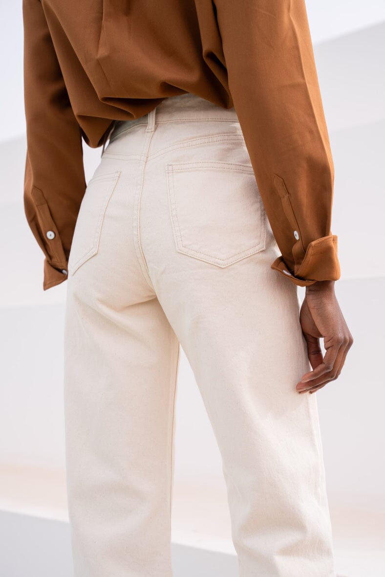 Coral Straight Jeans | Vanilla Jeans Parisienne Collection 