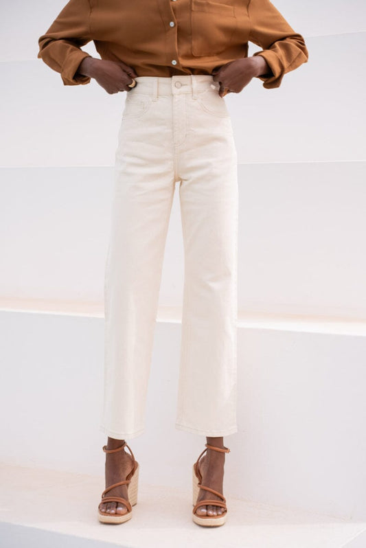 Coral Straight Jeans | Vanilla Jeans Parisienne Collection 
