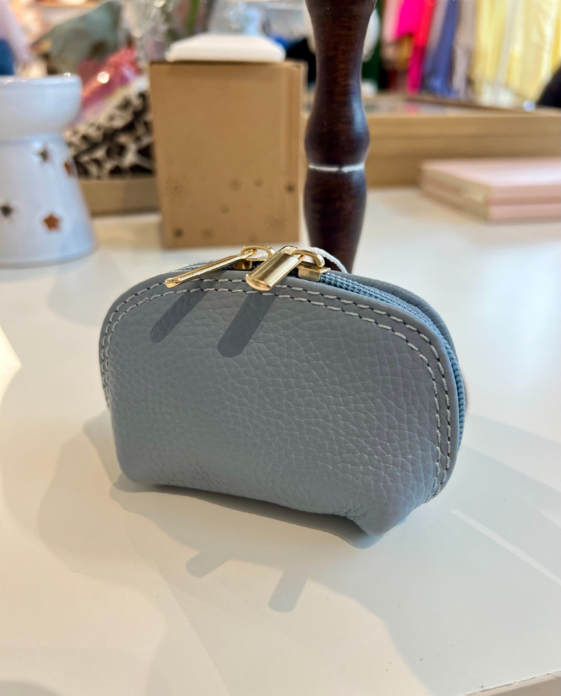 Coralie Coin Purse - Multiple Colours Coin Purse French Edit Blue 