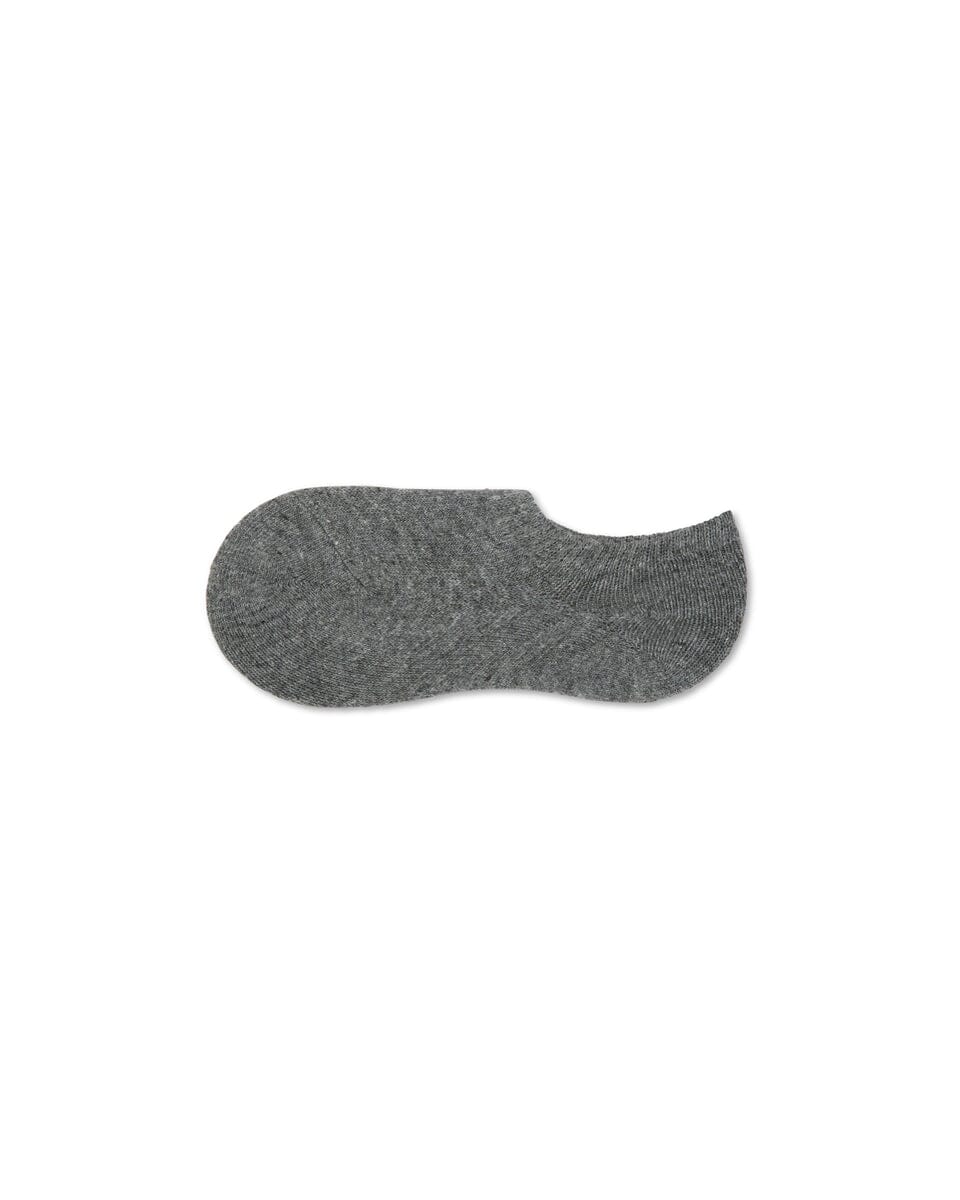 Cosy Cashmere No Show Sock | 3 Colours Socks Chalk Marl Grey 