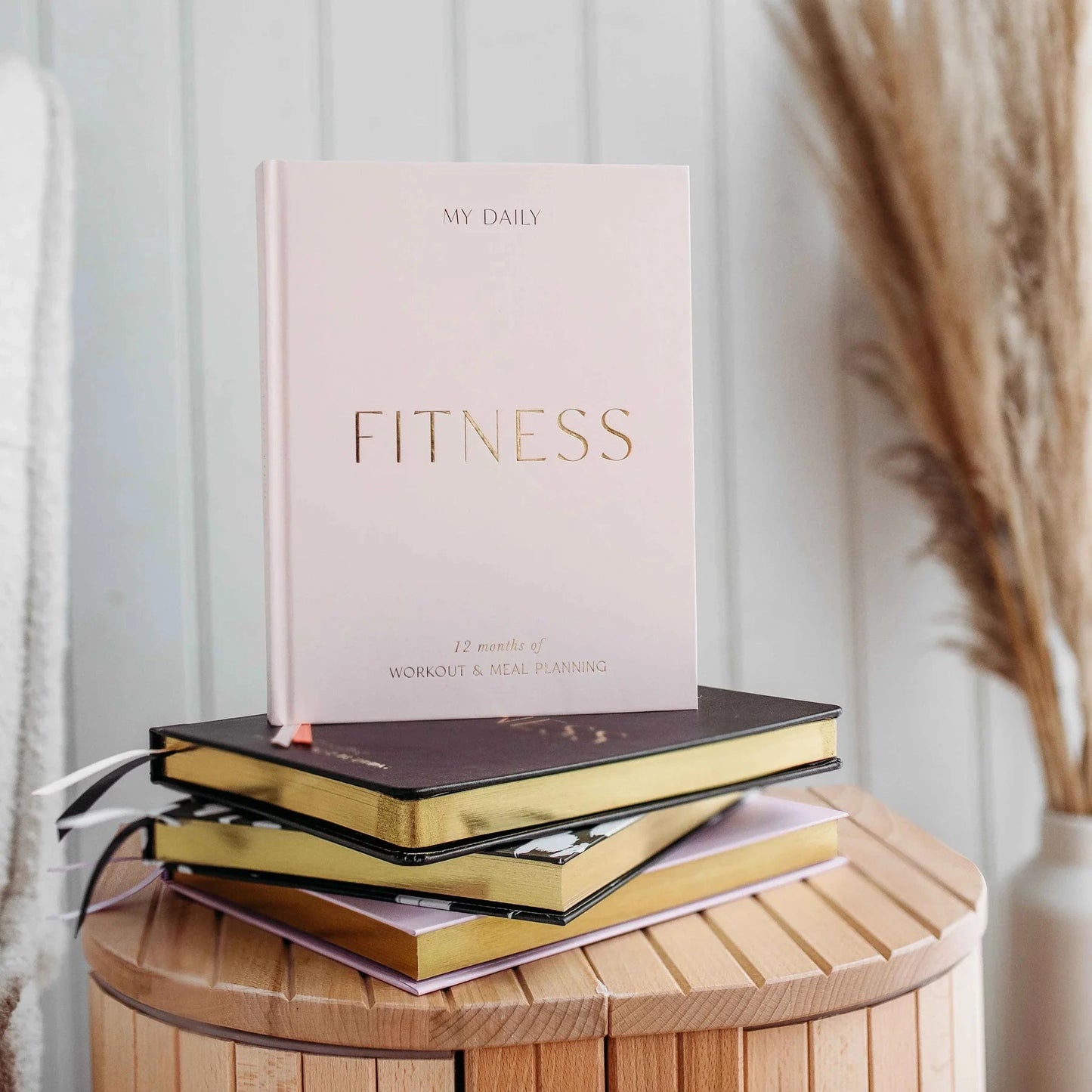 Daily Fitness Planner | Blossom Stationery Blush and Gold 