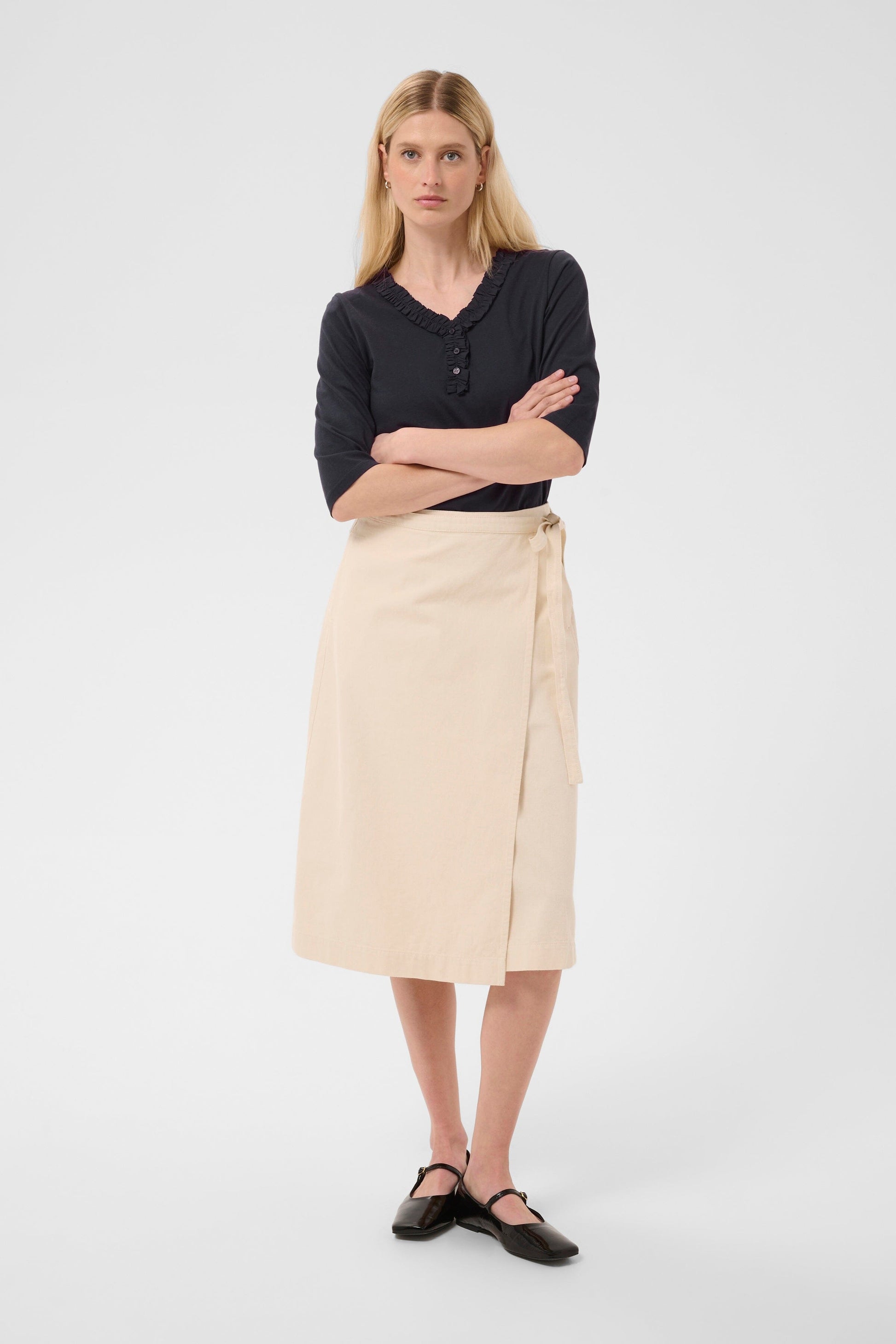 Dalilla Top | Dark Navy Shirts & Tops Part Two 
