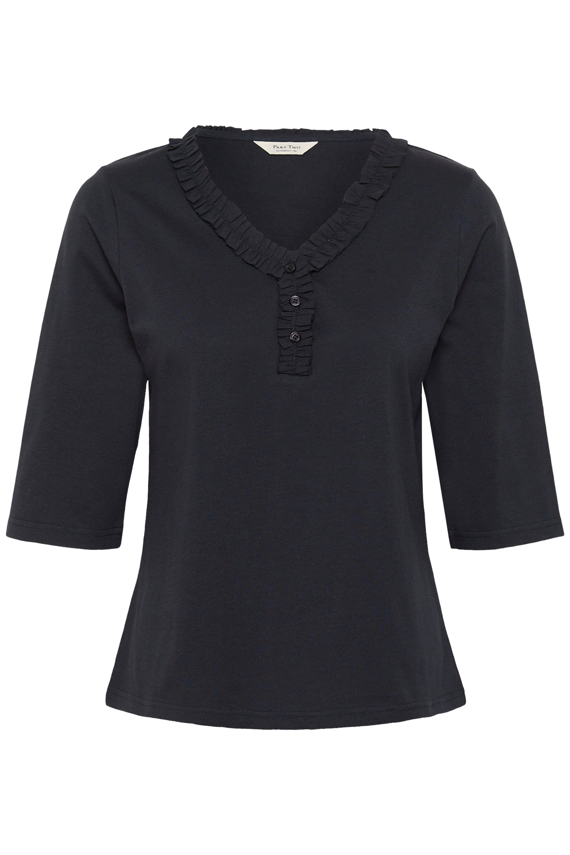 Dalilla Top | Dark Navy Shirts & Tops Part Two 
