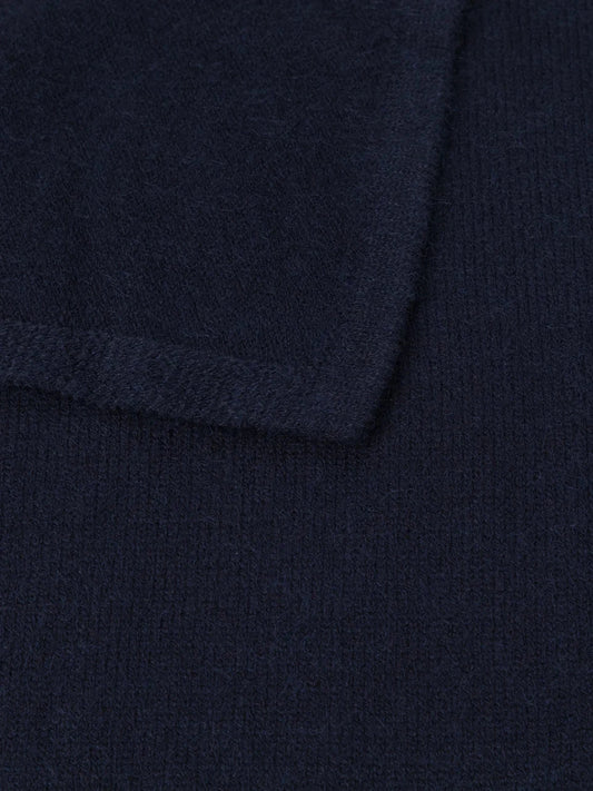 Dave Scarf | Navy Scarf Chalk 