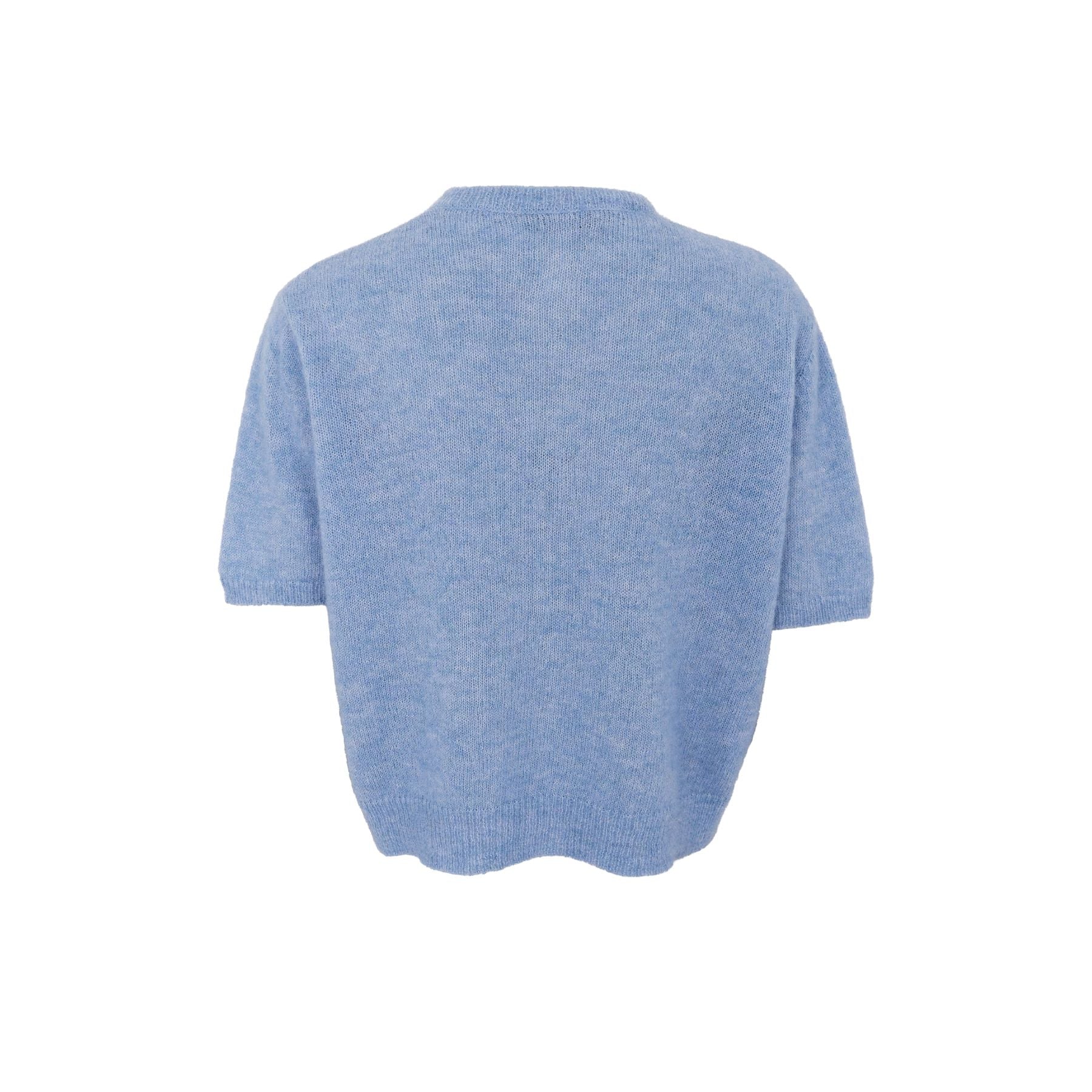 Dell Cardigan | Light Blue Cardigan Black Colour 