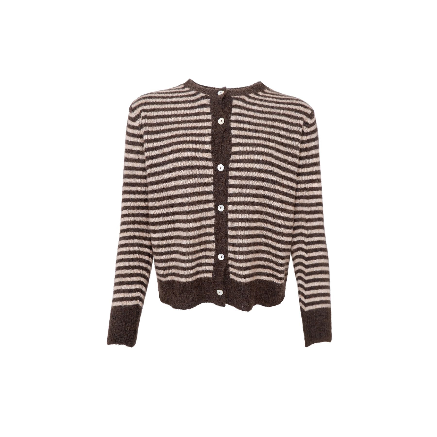 Dell Stripe Cardigan | Coffee Cardigan Black Colour 