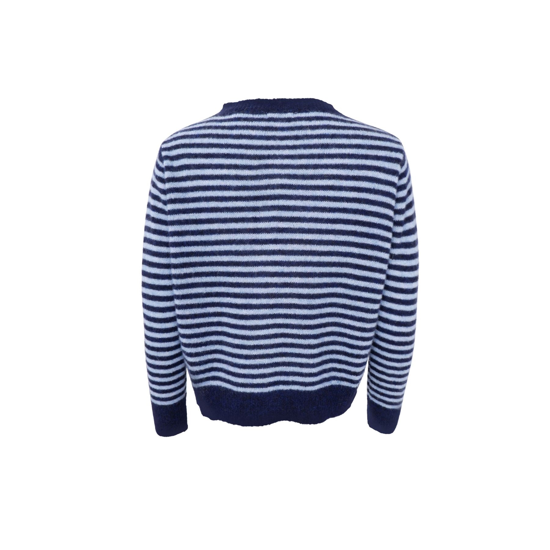Dell Stripe Cardigan | Navy Cardigan Black Colour 