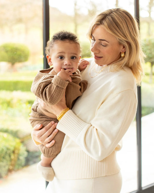 Devon Jumper | Cream Knitwear Chalk 