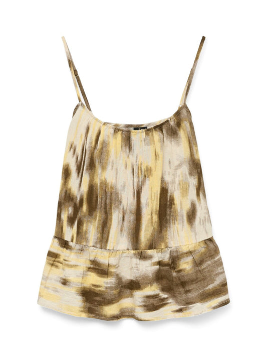 Dicthe Strap Top | Snow White Lacey Shirts & Tops Vero Moda 
