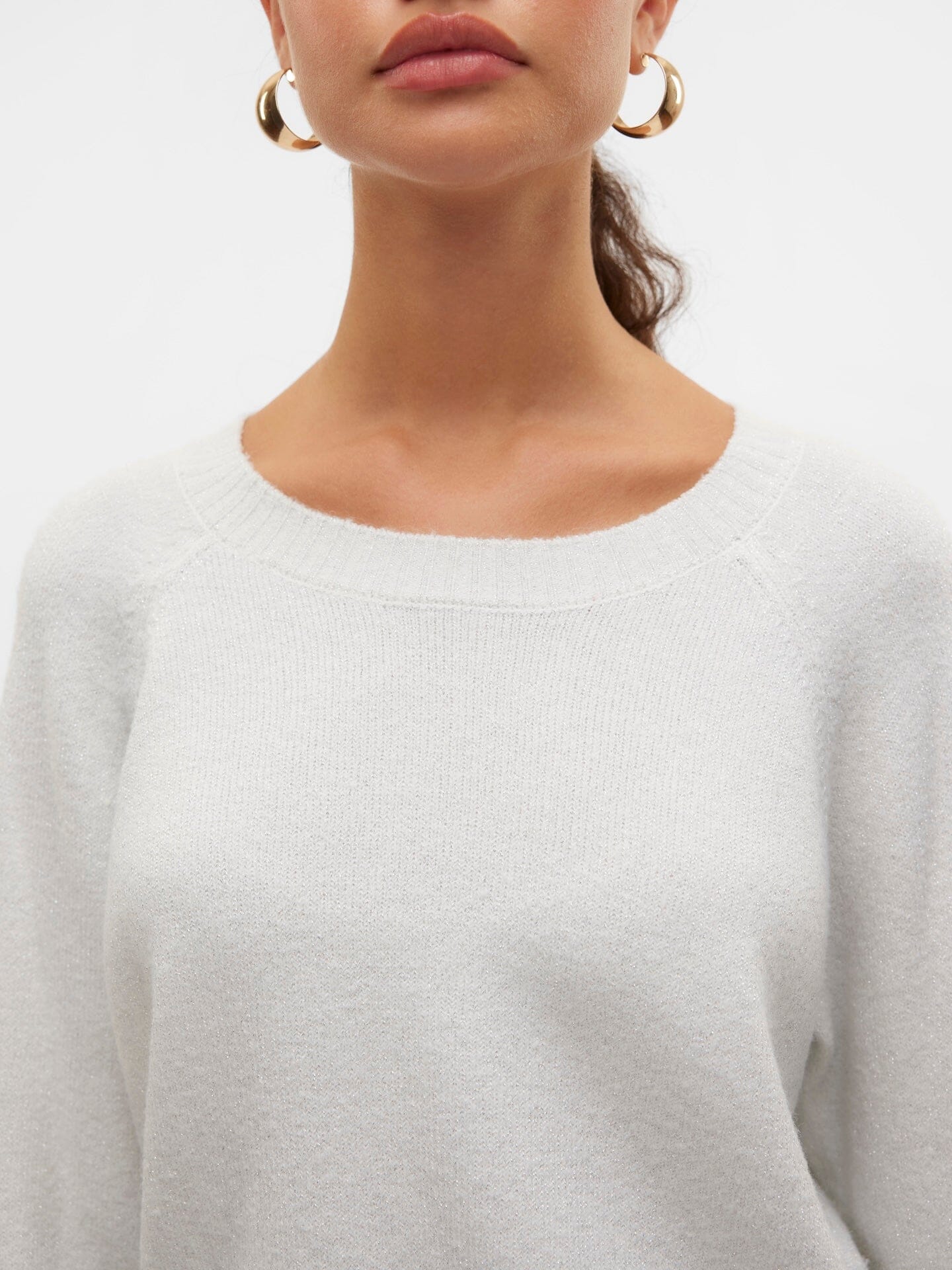 Doffyshine Knit | Snow White Sweater Vero Moda 