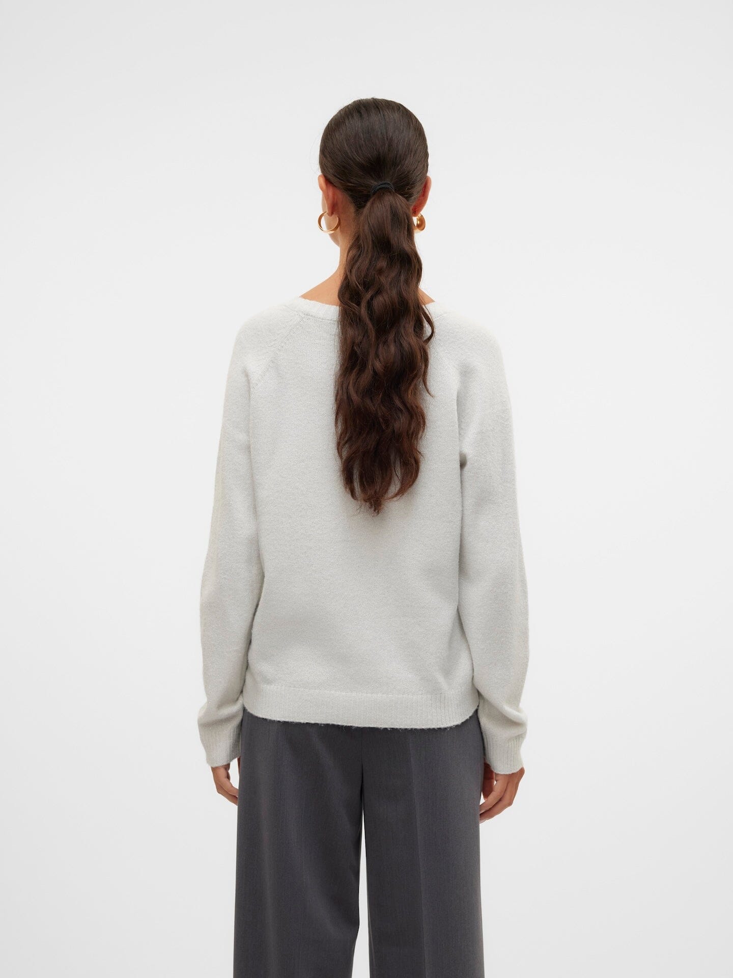 Doffyshine Knit | Snow White Sweater Vero Moda 