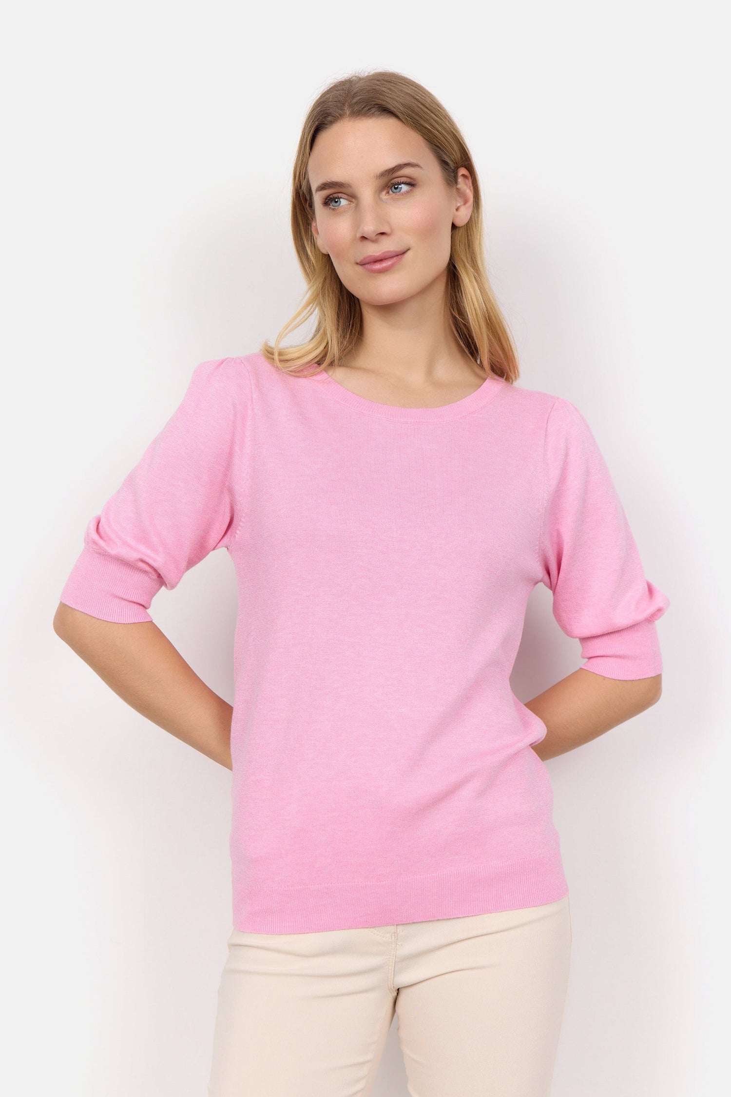 Dollie Short T-Shirt | Pink Blouse Soya Concept 