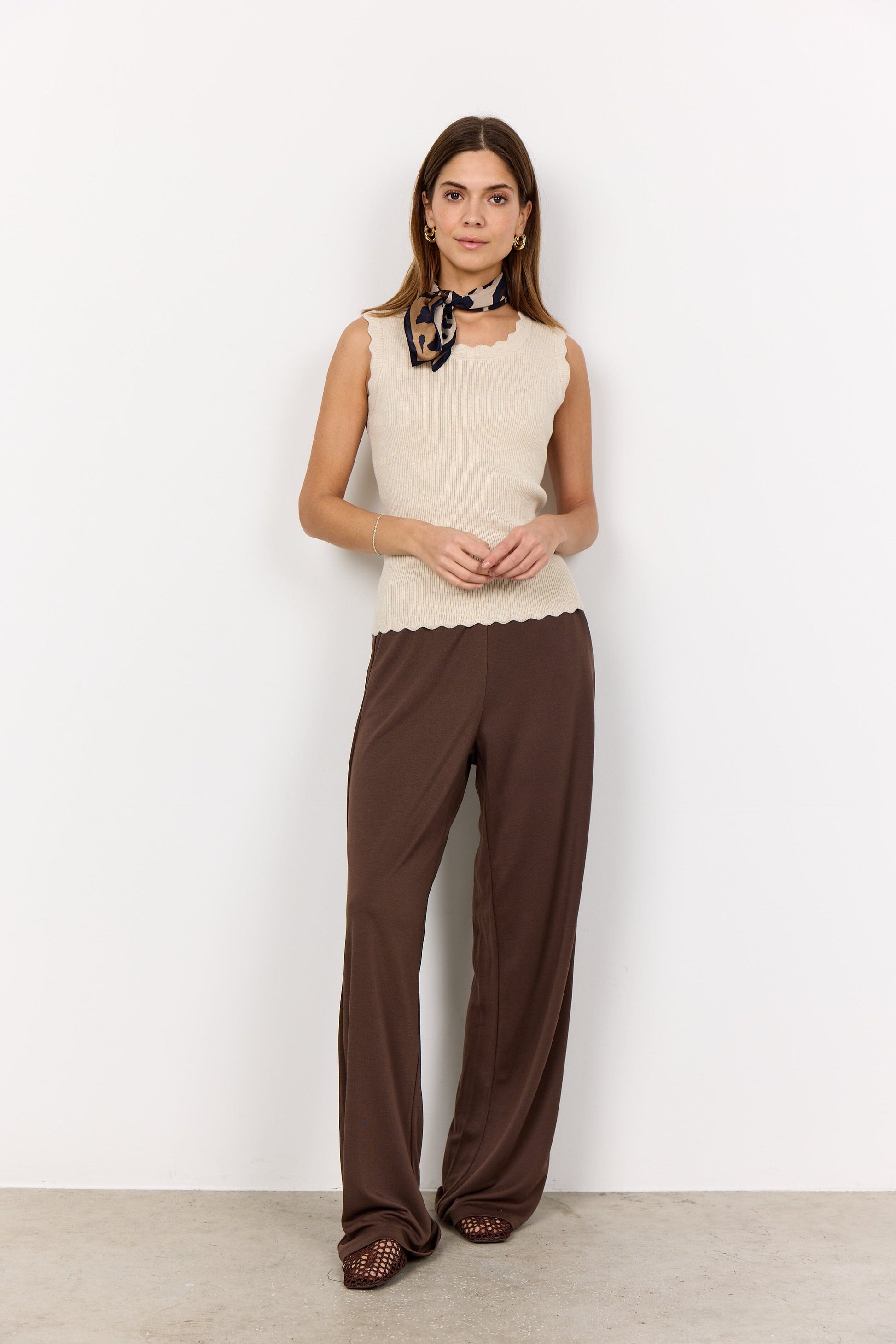 Dollie Top | Cream Blouse Soya Concept 
