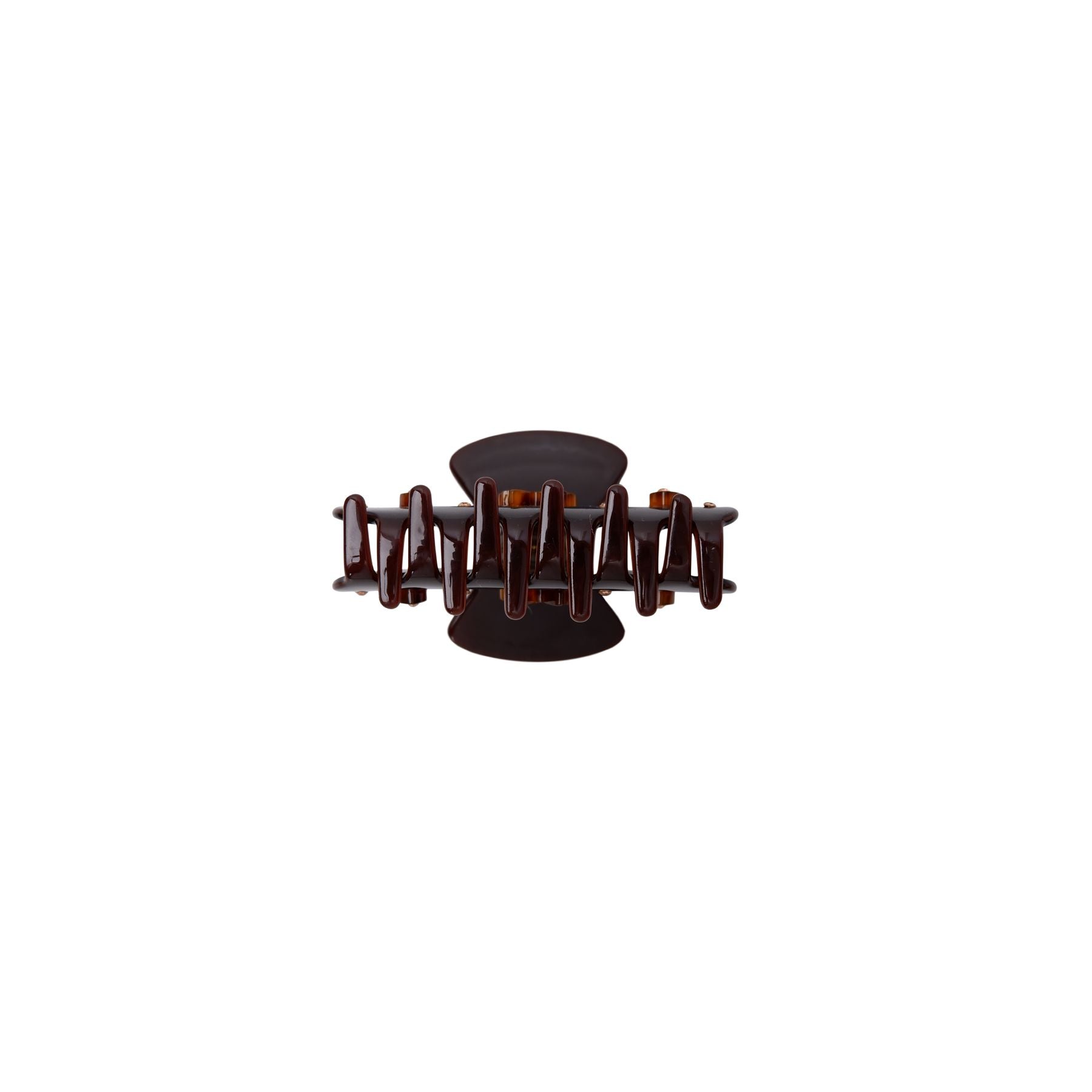 Dona Hair Claw | Coffee Hair Accessories Black Colour 
