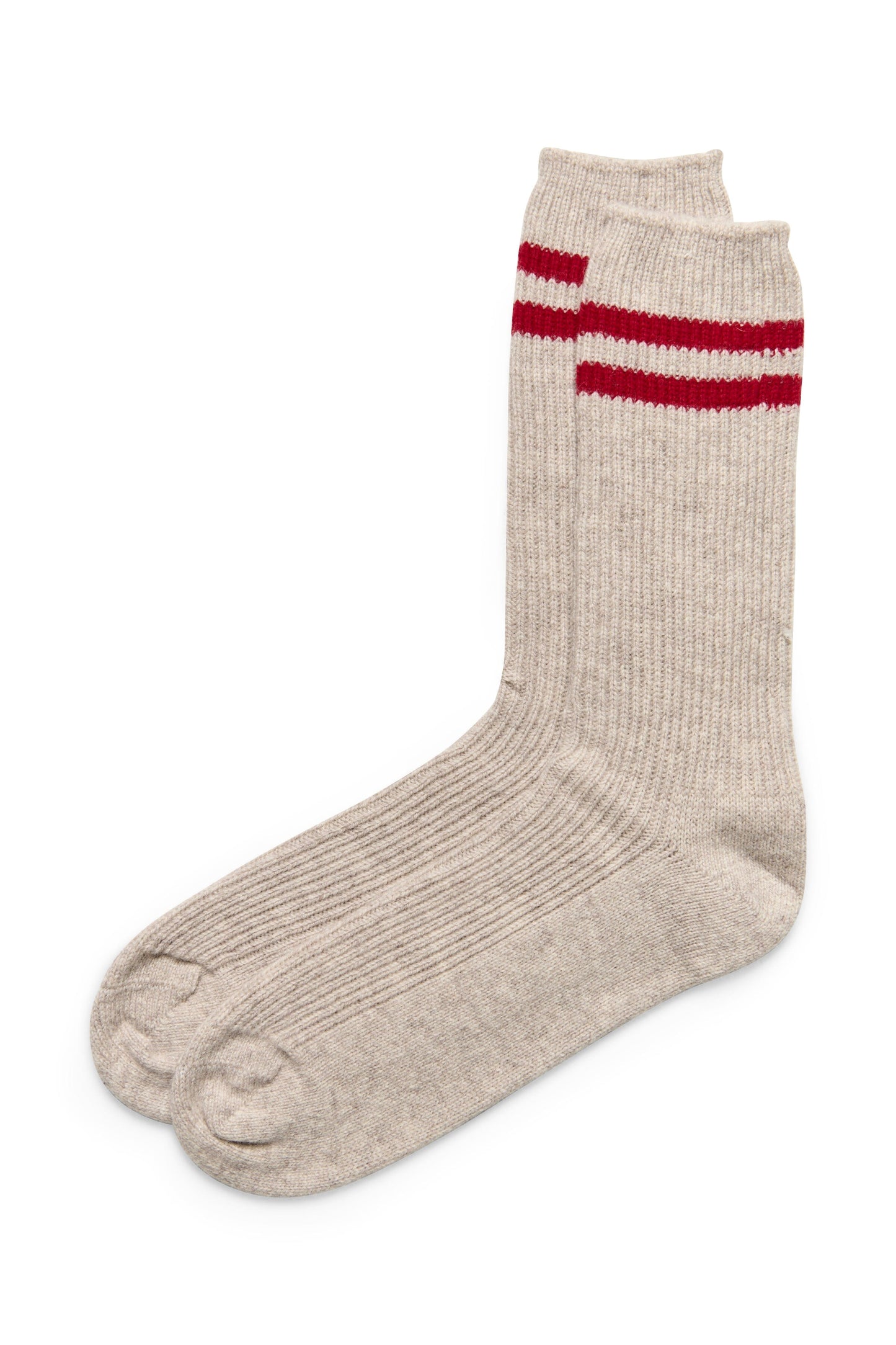 Dorin Socks | Natural Melange Stripe Socks Part Two 