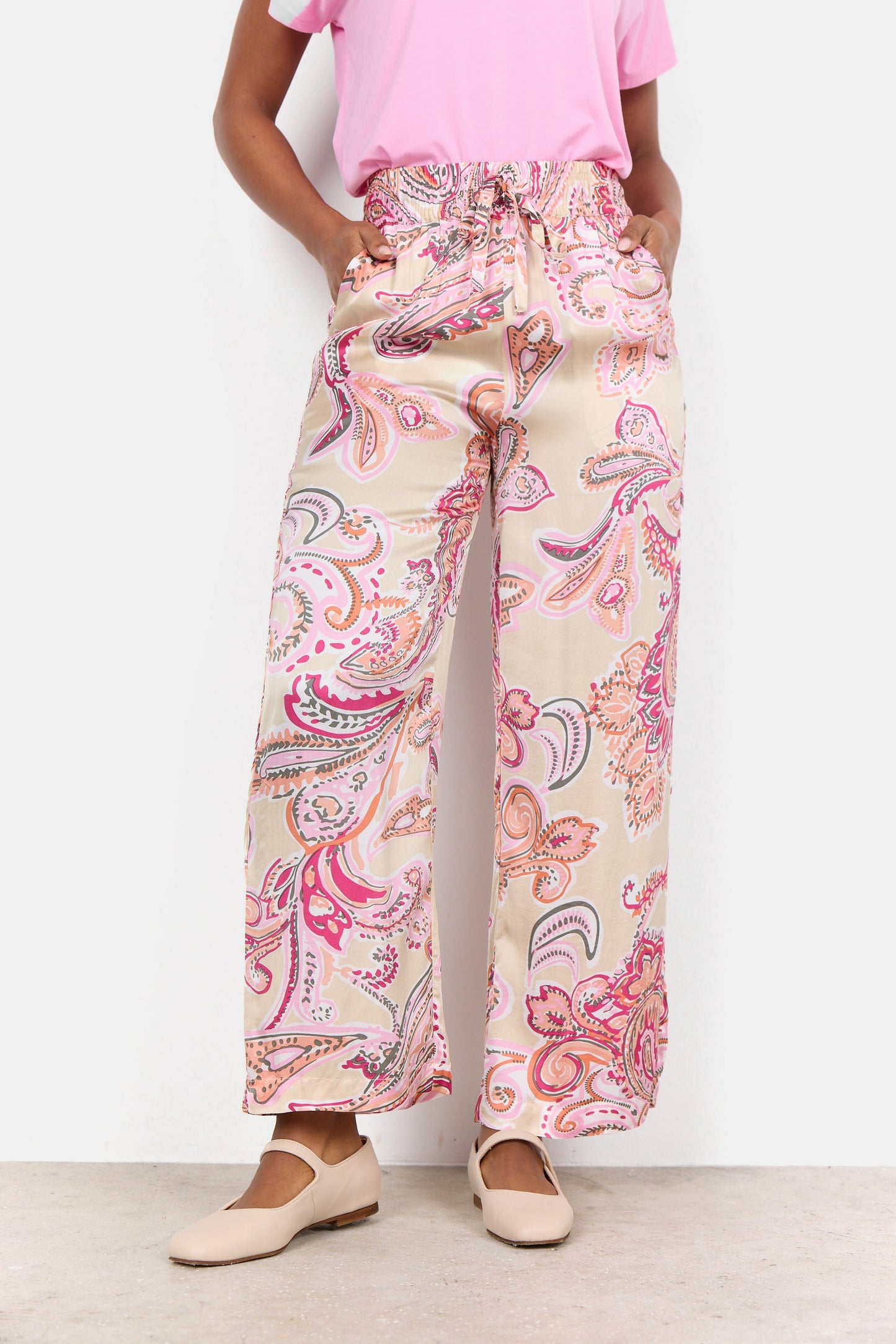 Dorina Pants | Pink Trousers Soya Concept 