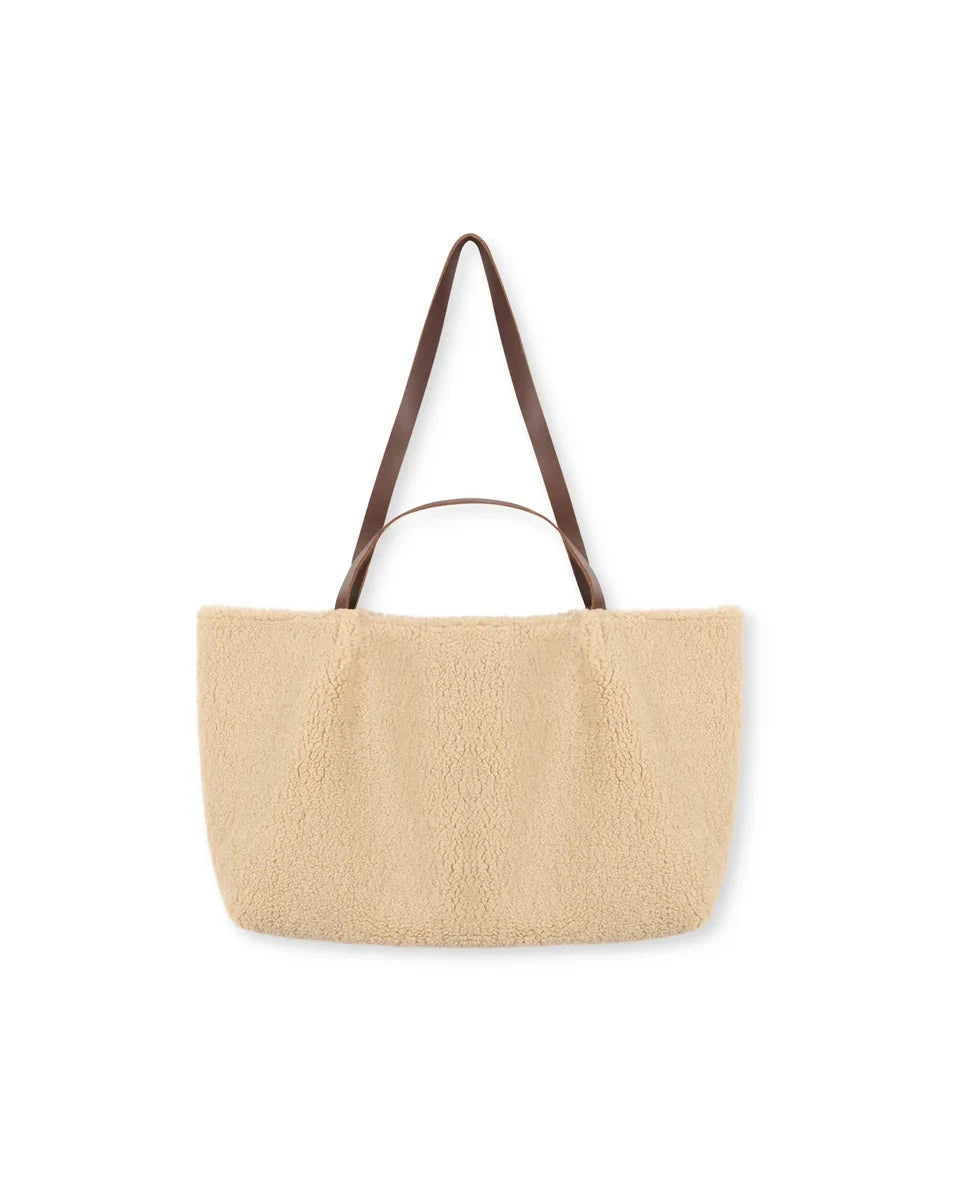 Ealing Bag | Sherpa Clutch bag Chalk 