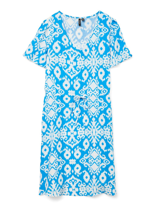 Easy Joy Dress | Ibiza Blue Penny Dresses Vero Moda 