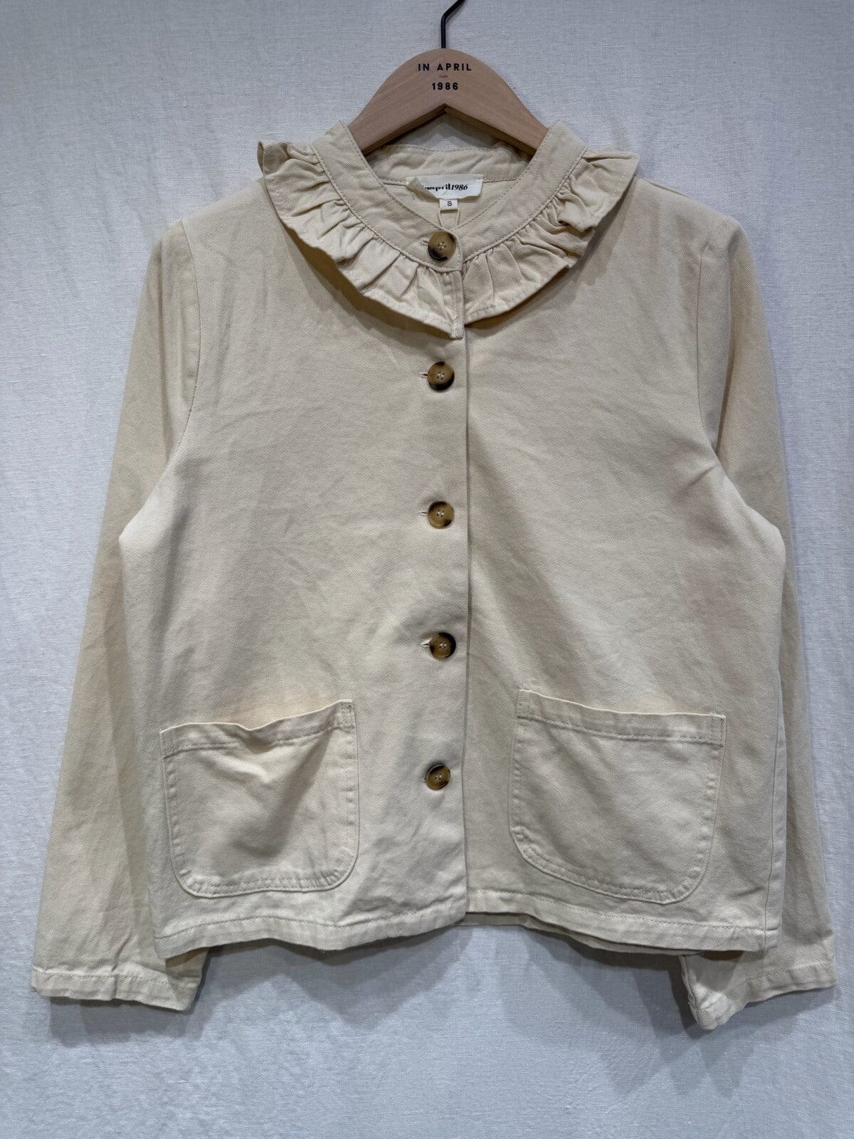 Eden Jacket | Beige Jacket Parisienne Collection 