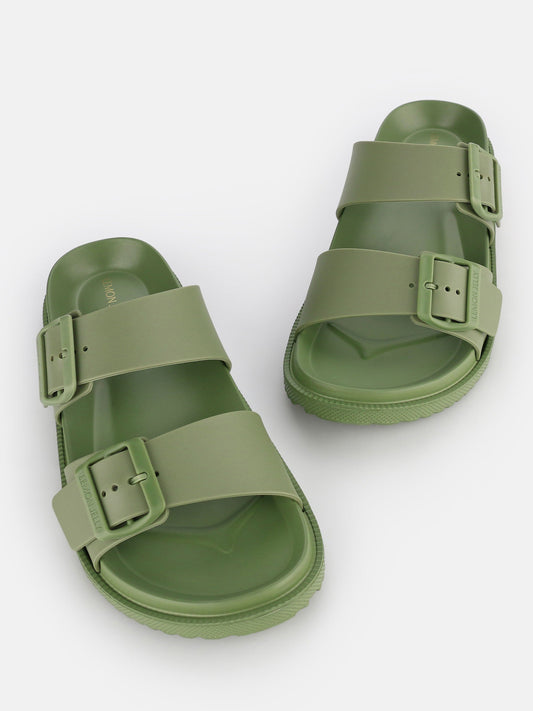 Elise Sandals | Khaki Shoes Lemon Jelly 