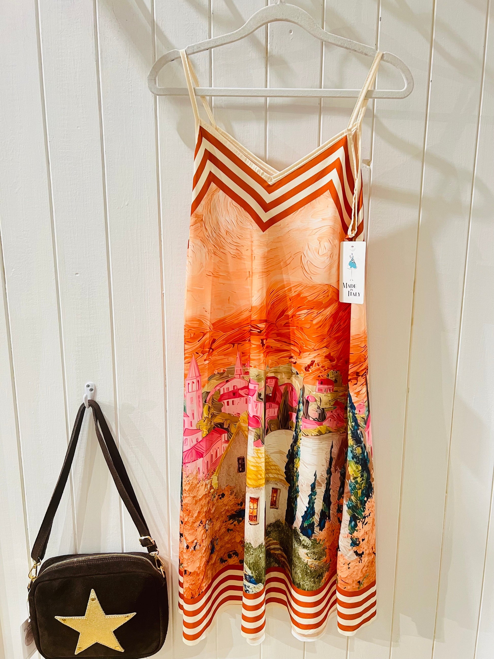 Elodie Dress | Multiple Colours Dresses Parisienne Collection Orange 