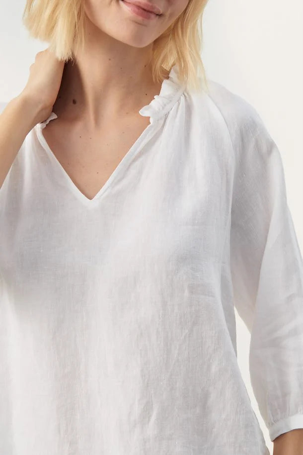Elody Top | Bright White Blouse Part Two 