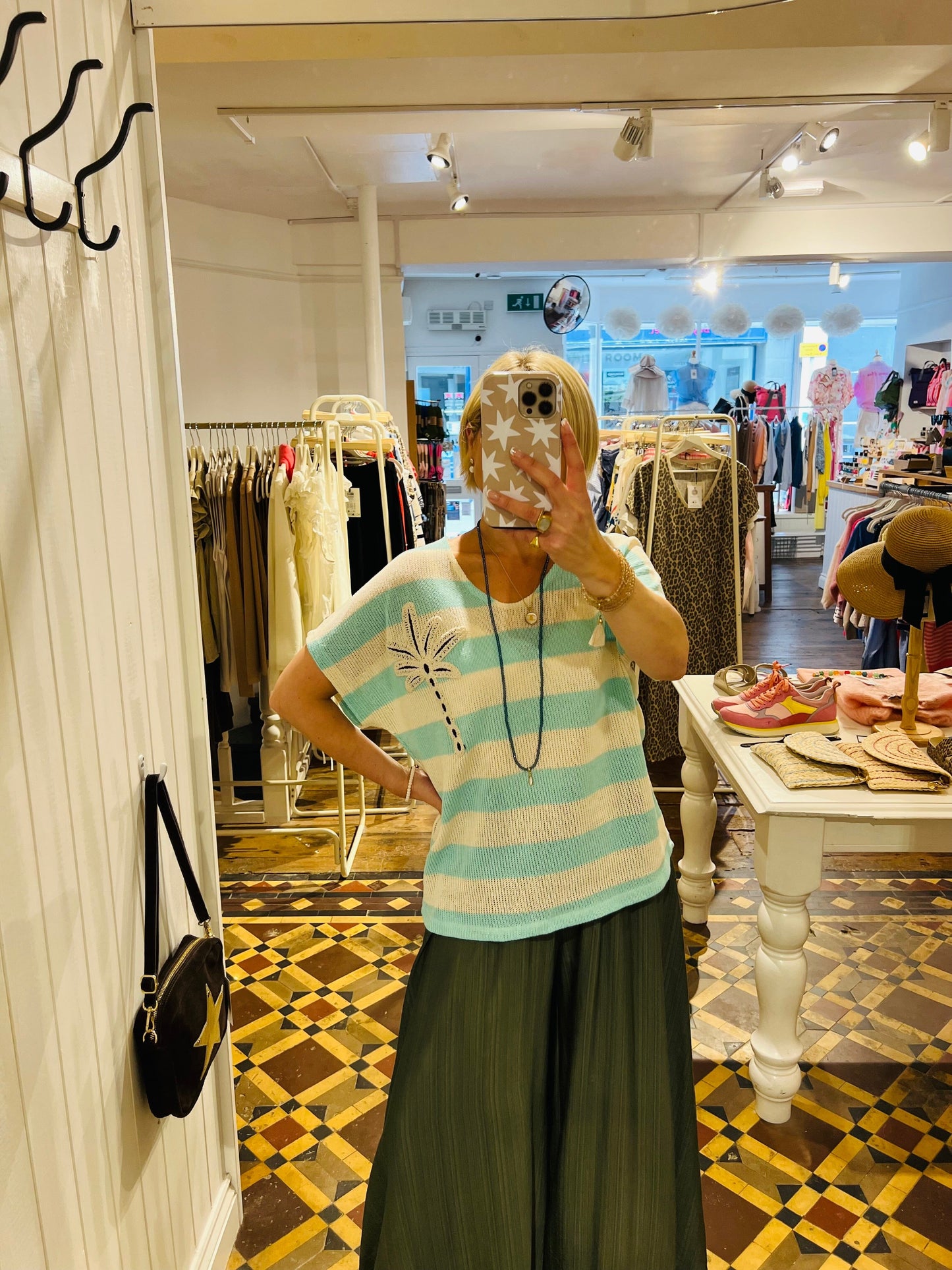 Elvira Tee | 4 Colours Shirt Parisienne Collection Aqua 