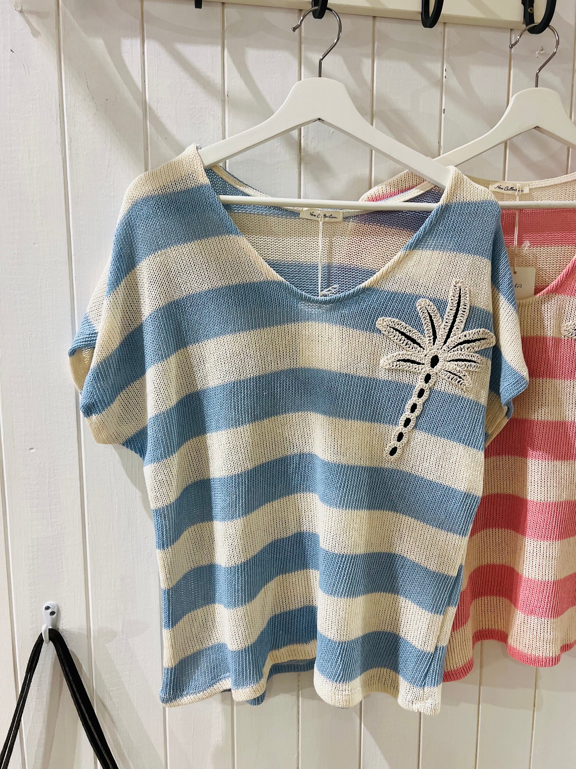 Elvira Tee | 4 Colours Shirt Parisienne Collection Sky Blue 
