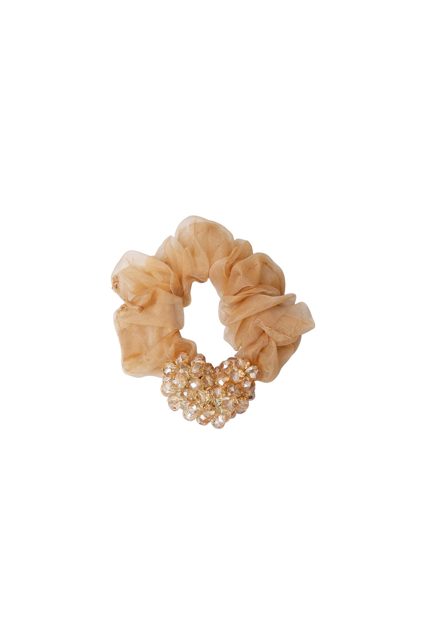 Emina Mini Scrunchie | 2 Colours Hair Accessories Black Colour Golden 