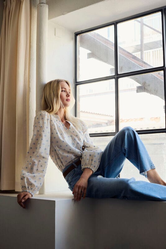 Emma Blouse | Off White Blouse The White Room 