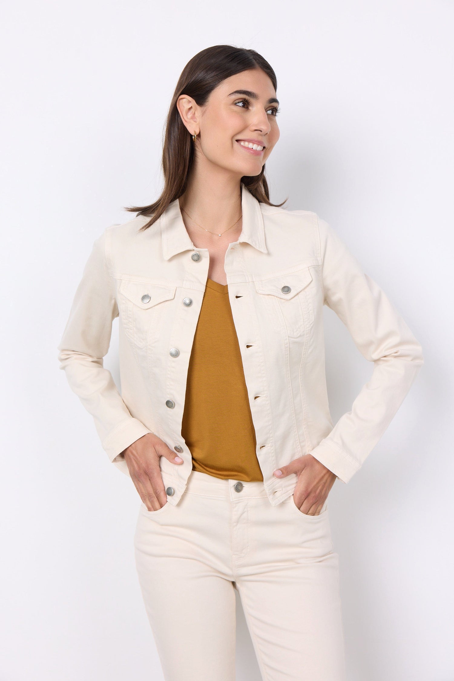 Erna Jacket | Cream Coat Soya Concept 