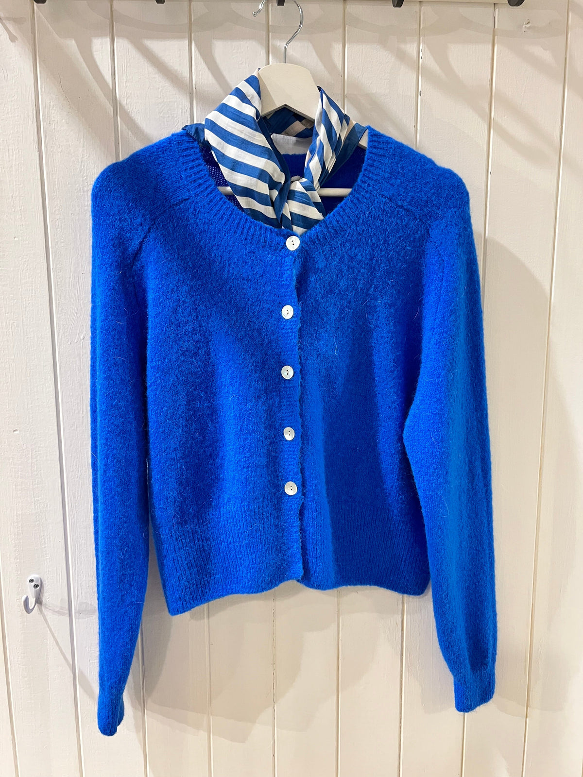 Etta Cardigan | 10 Colours Jumper Miss Sugar Cobalt Blue 