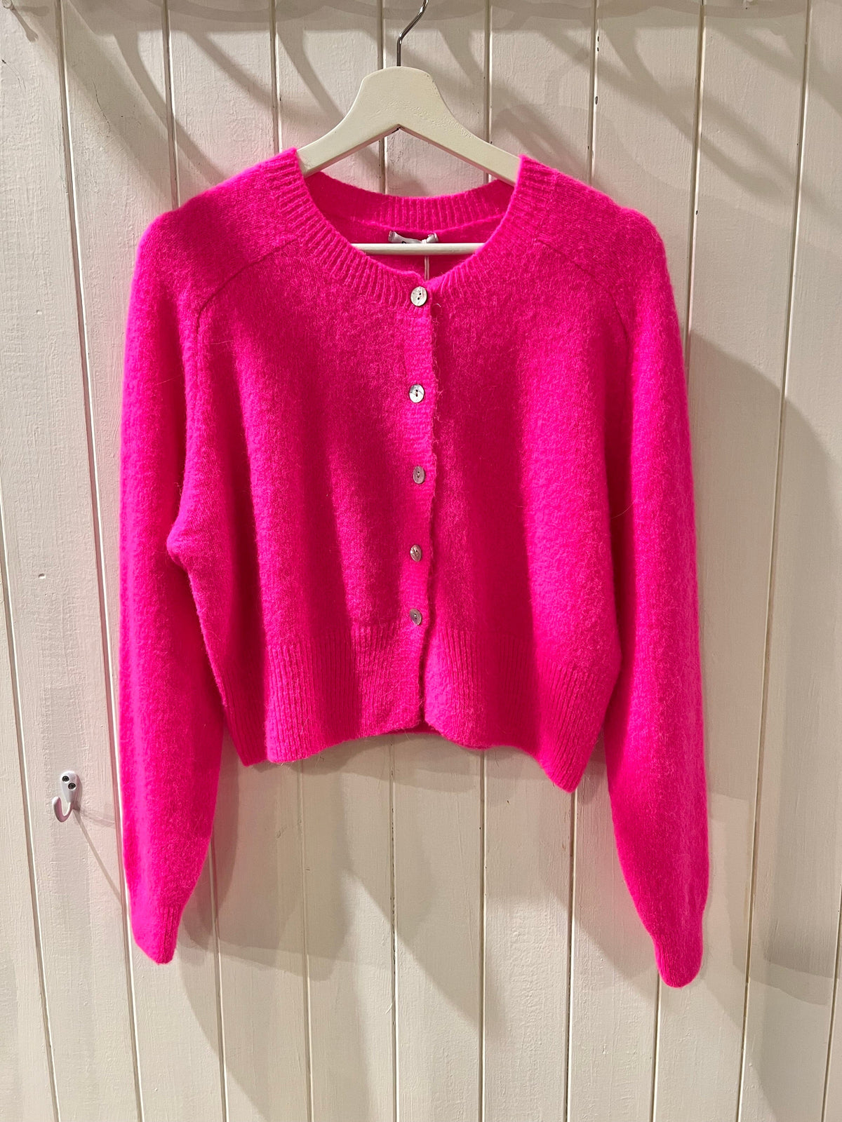 Etta Cardigan | 10 Colours Jumper Miss Sugar Neon Pink 